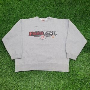 Vintage Y2K Tostitos Fiesta Bowl Sweatshirt M 24x24 Cropped